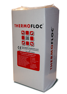 Thermofloc-Einblasdämmstoff